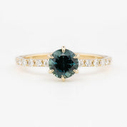 Maria Luxe Ring, 1.11ct Queensland Sapphire