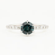 Maria Luxe Ring, 1.03ct Queensland Sapphire
