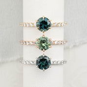 Maria Luxe Ring, 1.03ct Queensland Sapphire