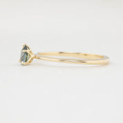 Sara Ring, 0.35ct Unheated Madagascar Sapphire