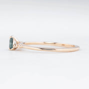 Estel Ring, 0.15ct Montana Sapphire