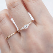 Estel Fleur Ring, 0.25ct Diamond