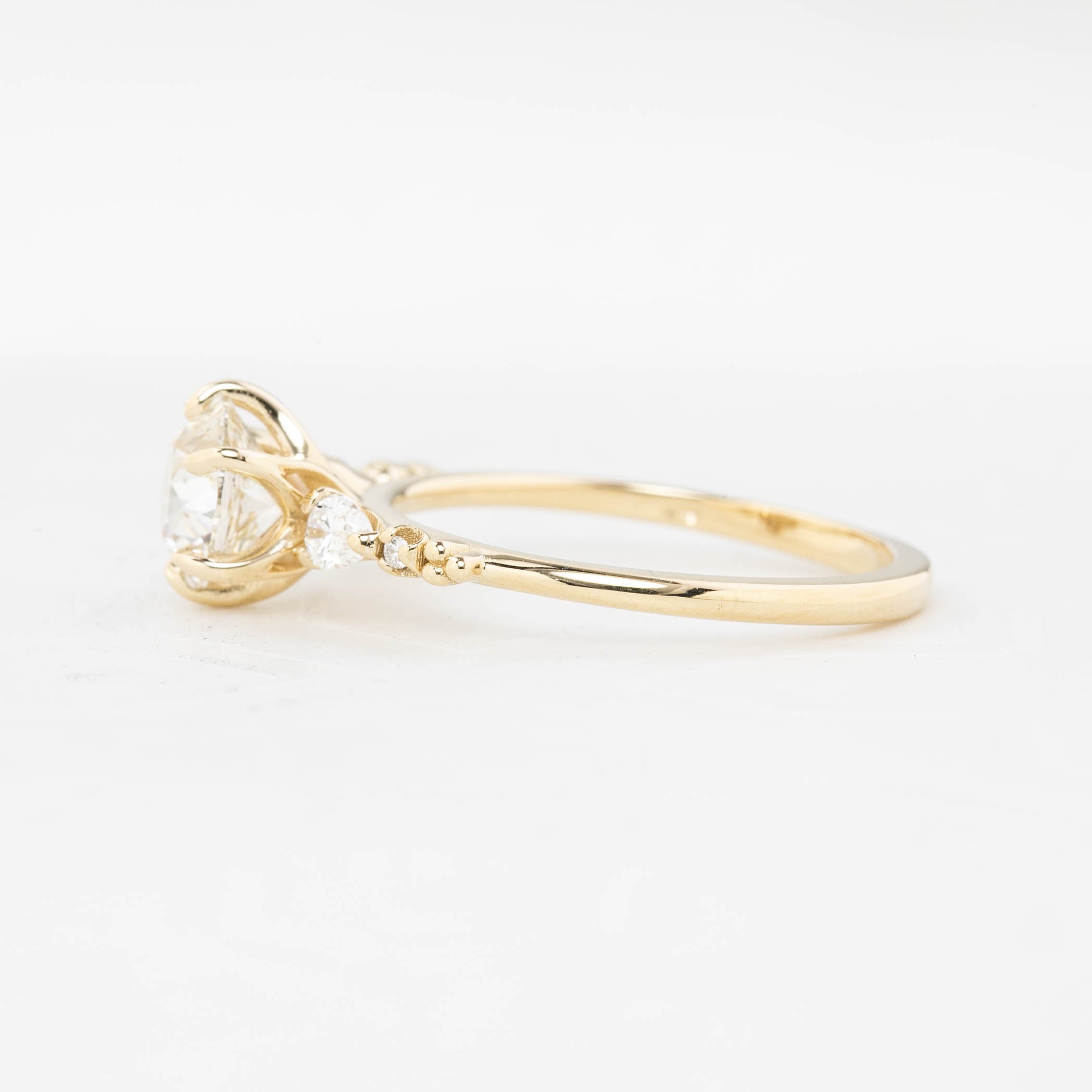 Estel Fleur Petal Ring, 1.30ct Diamond | GIA Certified