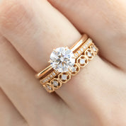 Floryn Ring, 1.52ct Round Lab Diamond | IGI Certified