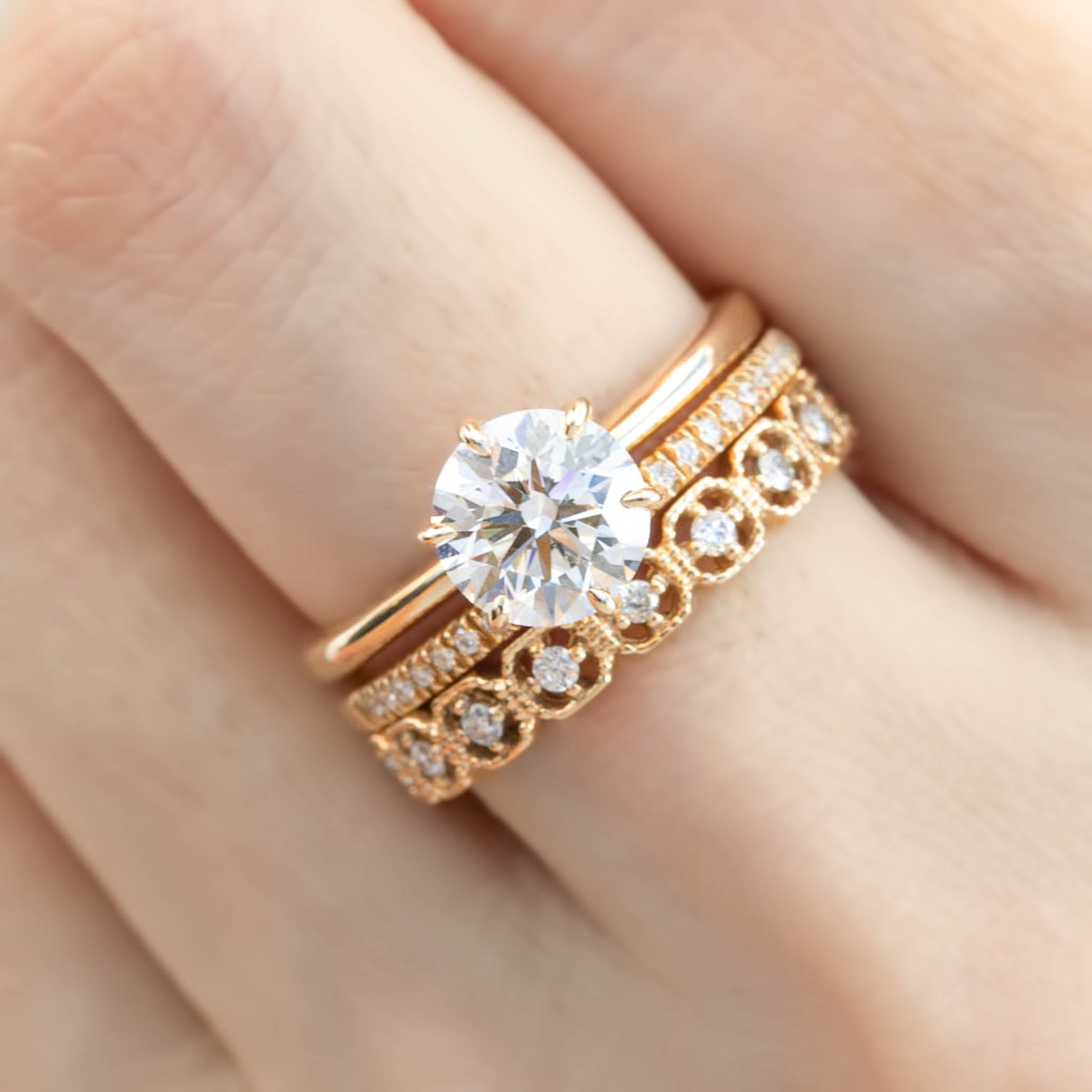Floryn Ring, 1.52ct Round Lab Diamond | IGI Certified