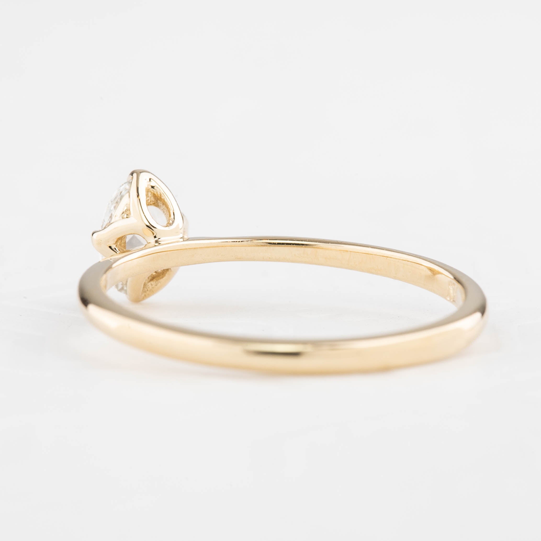 Alice Ring, 0.30ct Oval Rose Cut Diamond