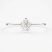 Alice Ring, 0.30ct Oval Rose Cut Diamond