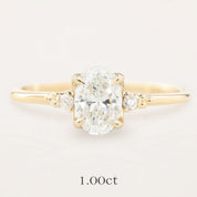 Estel Oval Diamond Ring