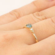 Estel Ring, 0.30ct Montana Sapphire of your choice