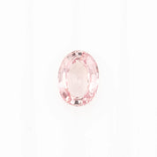 1.80ct Oval Cut Padparadscha Sapphire, Peach Color Madagascar Sapphire