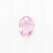 2.14ct Oval Cut Light Pink Madagascar Sapphire