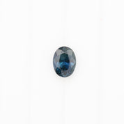 0.70ct Oval Cut Teal Blue Queensland Sapphire SO025