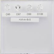 0.30ct-0.42ct Calibrated Oval Rose Cut Diamonds (6.0mm)
