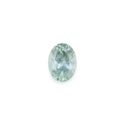 1.4ct Oval Cut Parti Mint Blue Montana Sapphire SO356