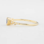 Celeste Ring, 0.40ct Sapphire