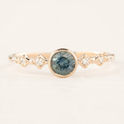 Celeste Ring, 0.45ct Montana Sapphire of your choice