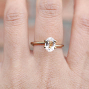 1.34ct  ピーチサファイア マダガスカル産